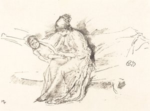 Matka i Dziecko, nr 4 autorstwa James Abbott McNeill Whistler