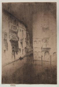 Nocturne:  Pałace autorstwa James McNeill Whistler