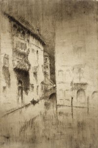 Nokturn: pałace autorstwa James McNeill Whistler