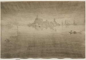 Nocturne:  Salute autorstwa James McNeill Whistler
