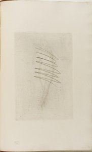Naga kobieta stojąca, ręka na biodrze autorstwa James Abbott McNeill Whistler