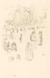Pielęgniarki: „Służebnice Luksemburga” autorstwa James Abbott McNeill Whistler