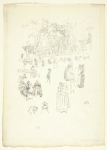 Pielęgniarki: „Służebnice Luksemburga” autorstwa James Abbott McNeill Whistler