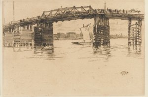 Stary most Battersea autorstwa James Abbott McNeill Whistler