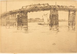 Stary most Battersea autorstwa James Abbott McNeill Whistler