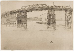 Stary most Battersea autorstwa James Abbott McNeill Whistler