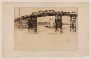 Stary most Battersea autorstwa James Abbott McNeill Whistler