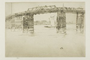 Stary most Battersea autorstwa James Abbott McNeill Whistler