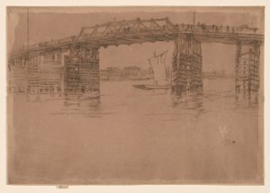 Stary most Battersea autorstwa James Abbott McNeill Whistler