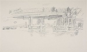 Stary most Battersea autorstwa James Abbott McNeill Whistler