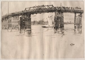 Stary most Battersea autorstwa James McNeill Whistler