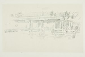 Stary most Battersea autorstwa James McNeill Whistler