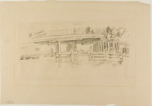 Stary most Battersea autorstwa James McNeill Whistler