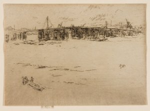 Stary Most Battersea, nr 2 autorstwa James Abbott McNeill Whistler