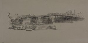 Stary Most Battersea, nr 2 autorstwa James Abbott McNeill Whistler