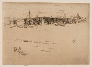 Stary Most Battersea, nr 2 autorstwa James Abbott McNeill Whistler
