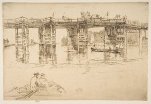 Stary most Putney autorstwa James McNeill Whistler