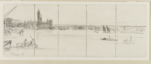 Stary Most Westminsterski autorstwa James Abbott McNeill Whistler