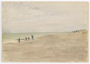 Opalowa plaża autorstwa James Abbott McNeill Whistler