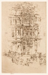 Pałace, Bruksela autorstwa James Abbott McNeill Whistler