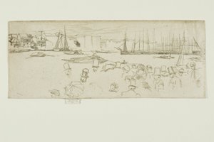 Penny Pasażerowie, Limehouse autorstwa James Abbott McNeill Whistler