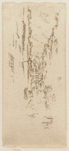 Ulica Małych Rzeźników autorstwa James Abbott McNeill Whistler