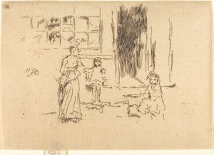 Halka Lane autorstwa James Abbott McNeill Whistler