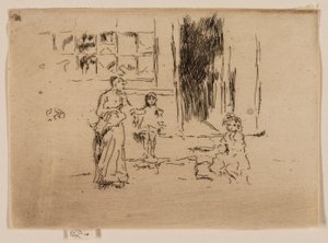 Halka Lane autorstwa James Abbott McNeill Whistler