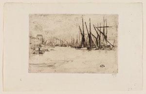 Marynowane Nabrzeże Śledzia autorstwa James Abbott McNeill Whistler