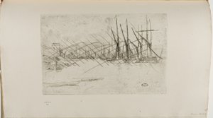 Marynowane Nabrzeże Śledzia autorstwa James Abbott McNeill Whistler