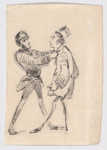 Policjant i Obywatel autorstwa James Abbott McNeill Whistler