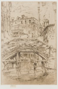 Most w Piovan autorstwa James Abbott McNeill Whistler