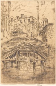 Most w Piovan autorstwa James Abbott McNeill Whistler