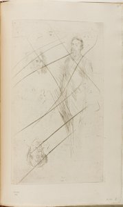 Szkice portretowe, w tym F.R. Leyland i Whistler autorstwa James Abbott McNeill Whistler