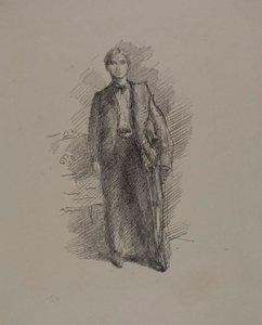 Studium portretowe: pan Herbert C. Pollitt autorstwa James Abbott McNeill Whistler