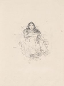 Studium portretowe: Pani Philip, nr 3 (recto) Studium portretowe: Geneviève Mallarmé (verso)