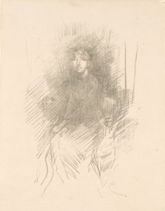 Portret młodej kobiety [Miss Seton] autorstwa James McNeill Whistler