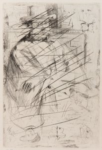 Portret mężczyzny autorstwa James Abbott McNeill Whistler