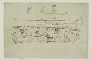 Monte Bell O przy quai autorstwa James Abbott McNeill Whistler