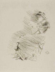 Czytanie autorstwa James Abbott McNeill Whistler