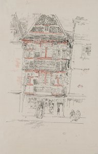 Czerwony Dom, Paimpol autorstwa James Abbott McNeill Whistler