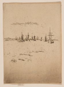 Powrót do Tilbury autorstwa James Abbott McNeill Whistler