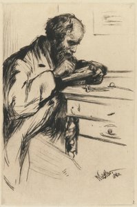 Riault (Drewniarz) autorstwa James Abbott McNeill Whistler