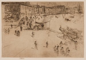 Riva, nr 2 autorstwa James Abbott McNeill Whistler