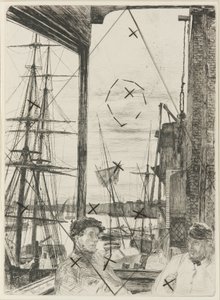 Rotherhithe autorstwa James Abbott McNeill Whistler