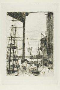 Rotherhithe autorstwa James Abbott McNeill Whistler