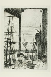 Rotherhithe autorstwa James Abbott McNeill Whistler