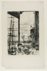 Rotherhithe autorstwa James Abbott McNeill Whistler