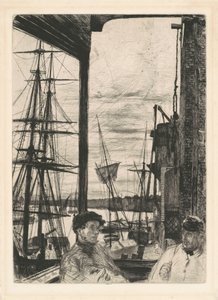 Rotherhithe autorstwa James McNeill Whistler