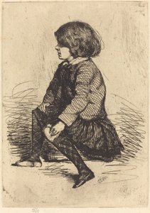 Seymour, siedzący autorstwa James Abbott McNeill Whistler